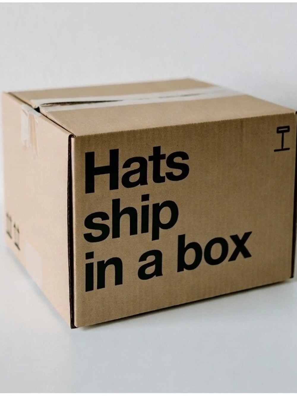Brown Cardboard Storage Box - Versatile Home Organizer